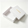 Custom Luxury Rigid Gift Boxes with Gold Foil Logo | Premium Gift Packaging Box
