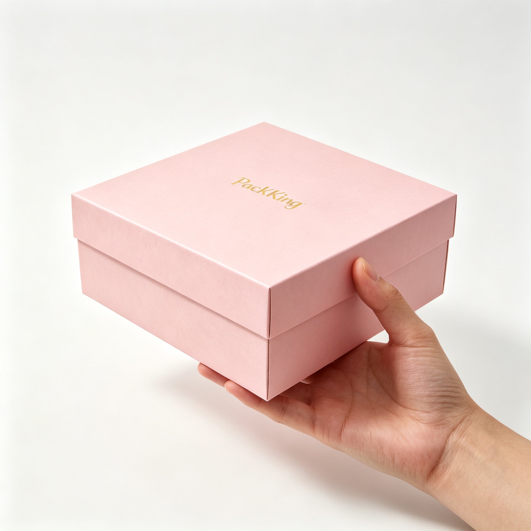 Custom Luxury Rigid Gift Boxes with Gold Foil Logo | Premium Gift Packaging Box