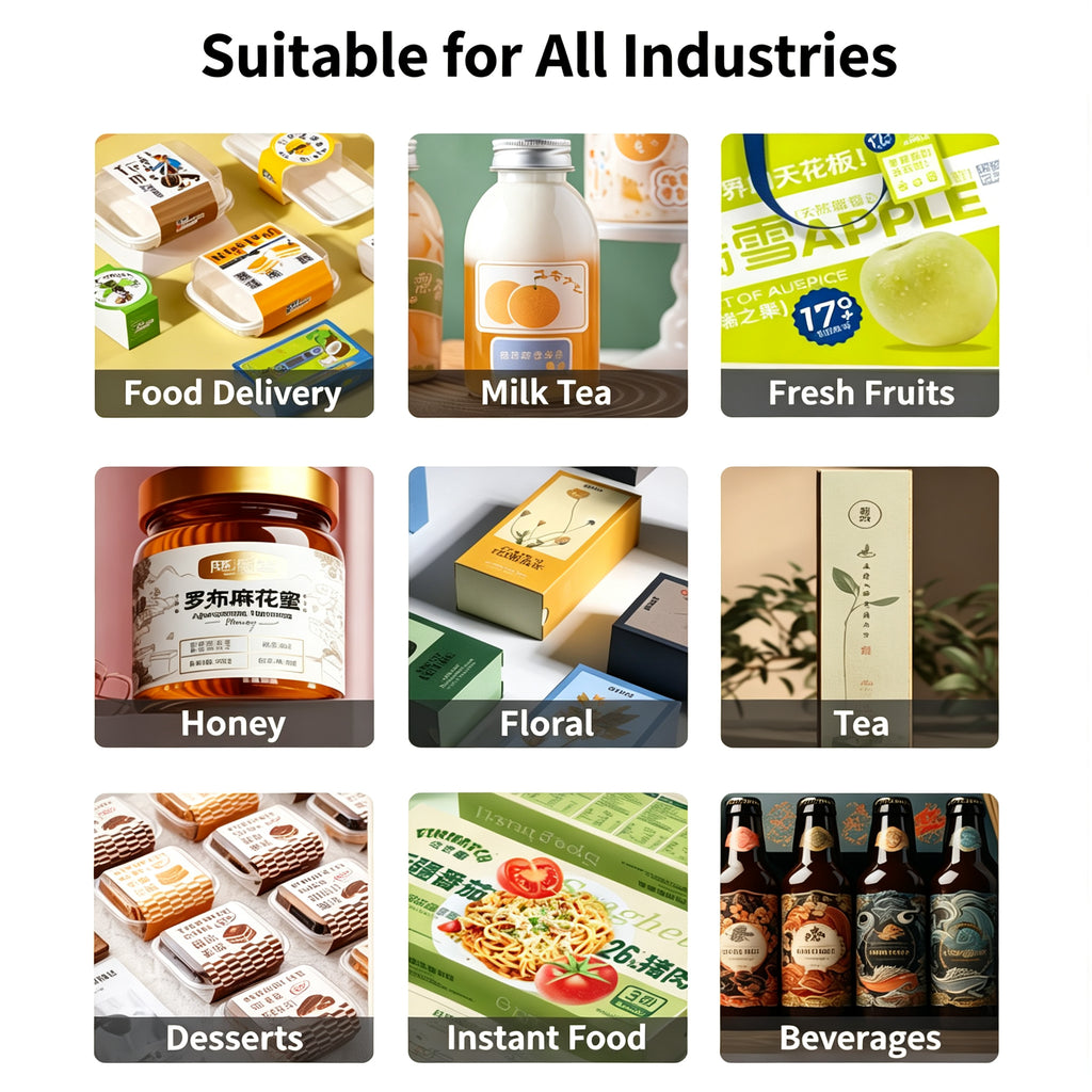 Custom Thermal Label Paper Rolls | Direct Factory Supply Barcode Shipping Labels
